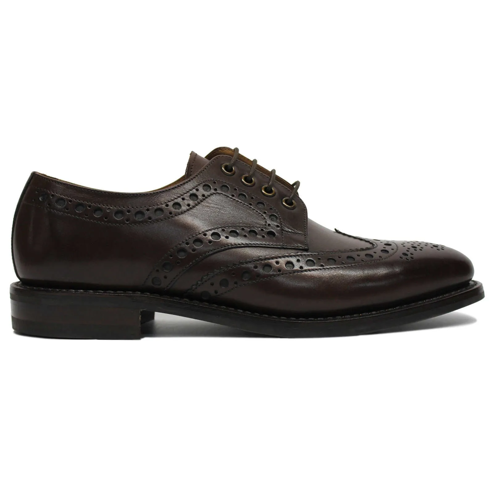 Loake Men's Shoes Sutherland Casual Low-Profile Goodyear-Welt Lace-Up Leather - UK 8