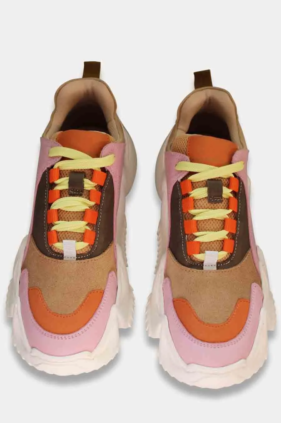 Lolly Sneakers Multi Pink Orange