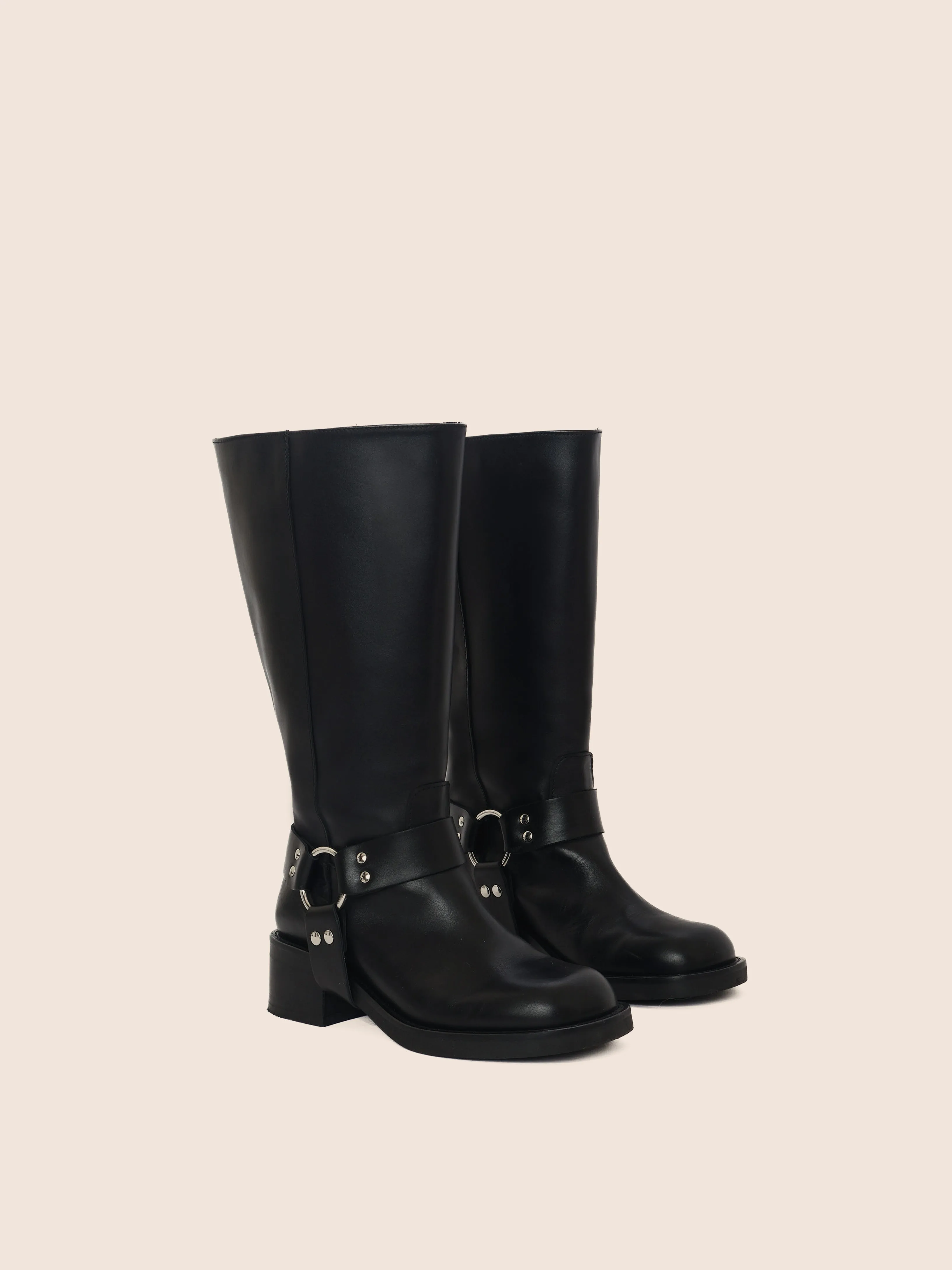 Lucca Wider Black Boot