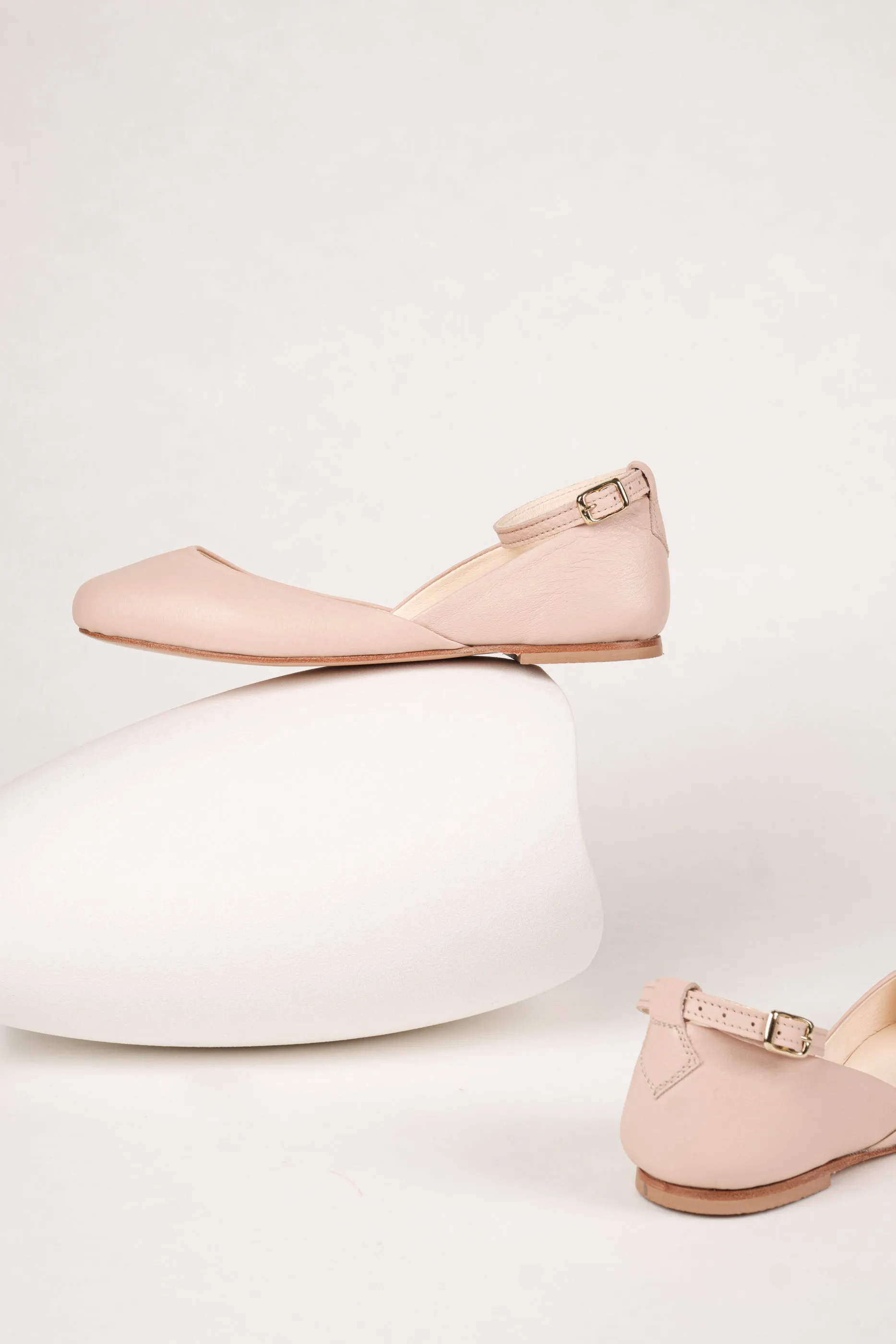 LUNA BALLET FLATS – NUDE