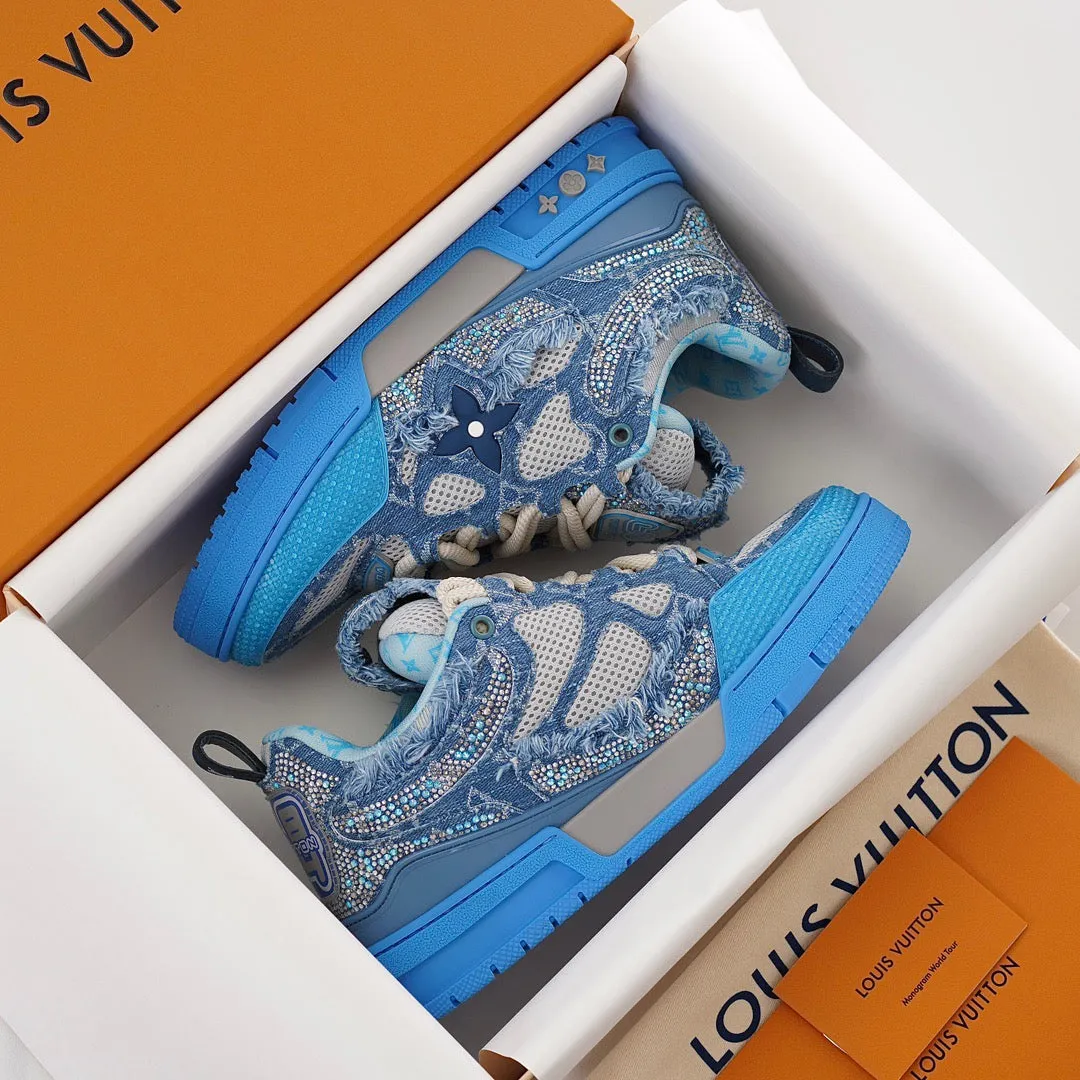 LUV Skate Blue Sneakers-108