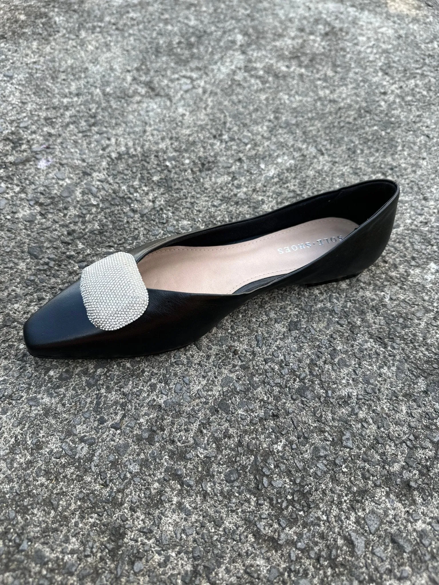 Macy Ballet Flat Black