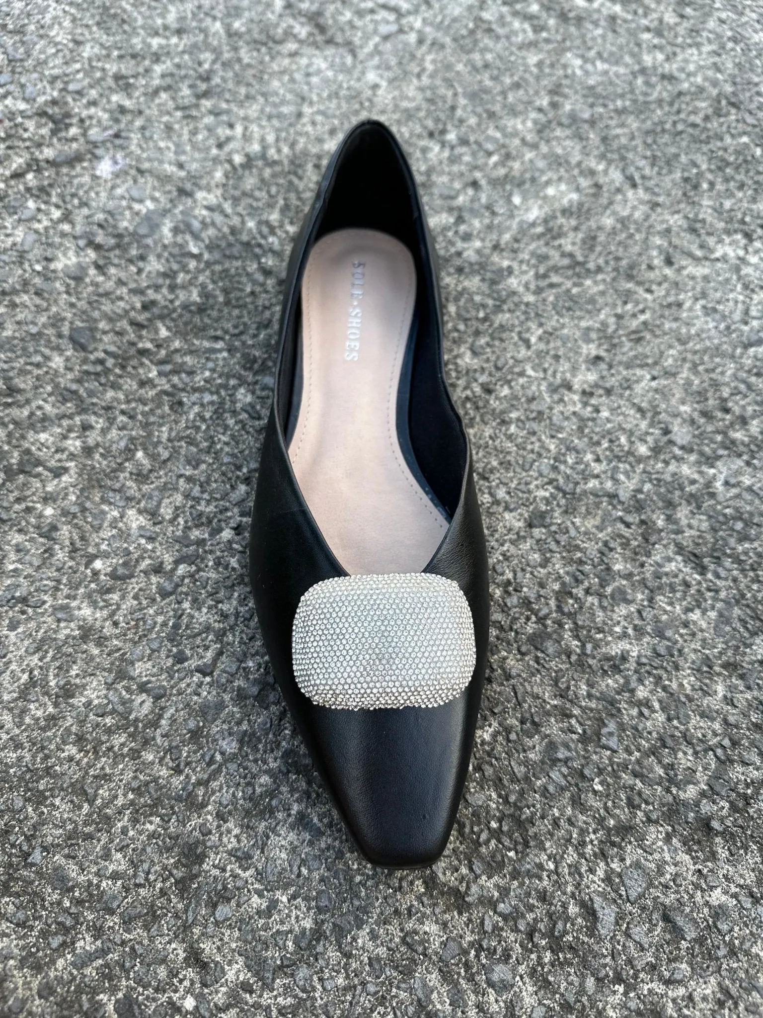 Macy Ballet Flat Black