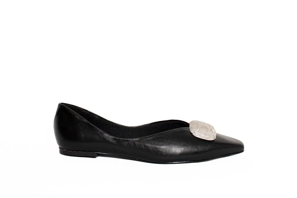 Macy Ballet Flat Black