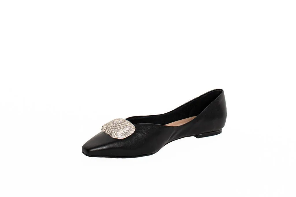 Macy Ballet Flat Black