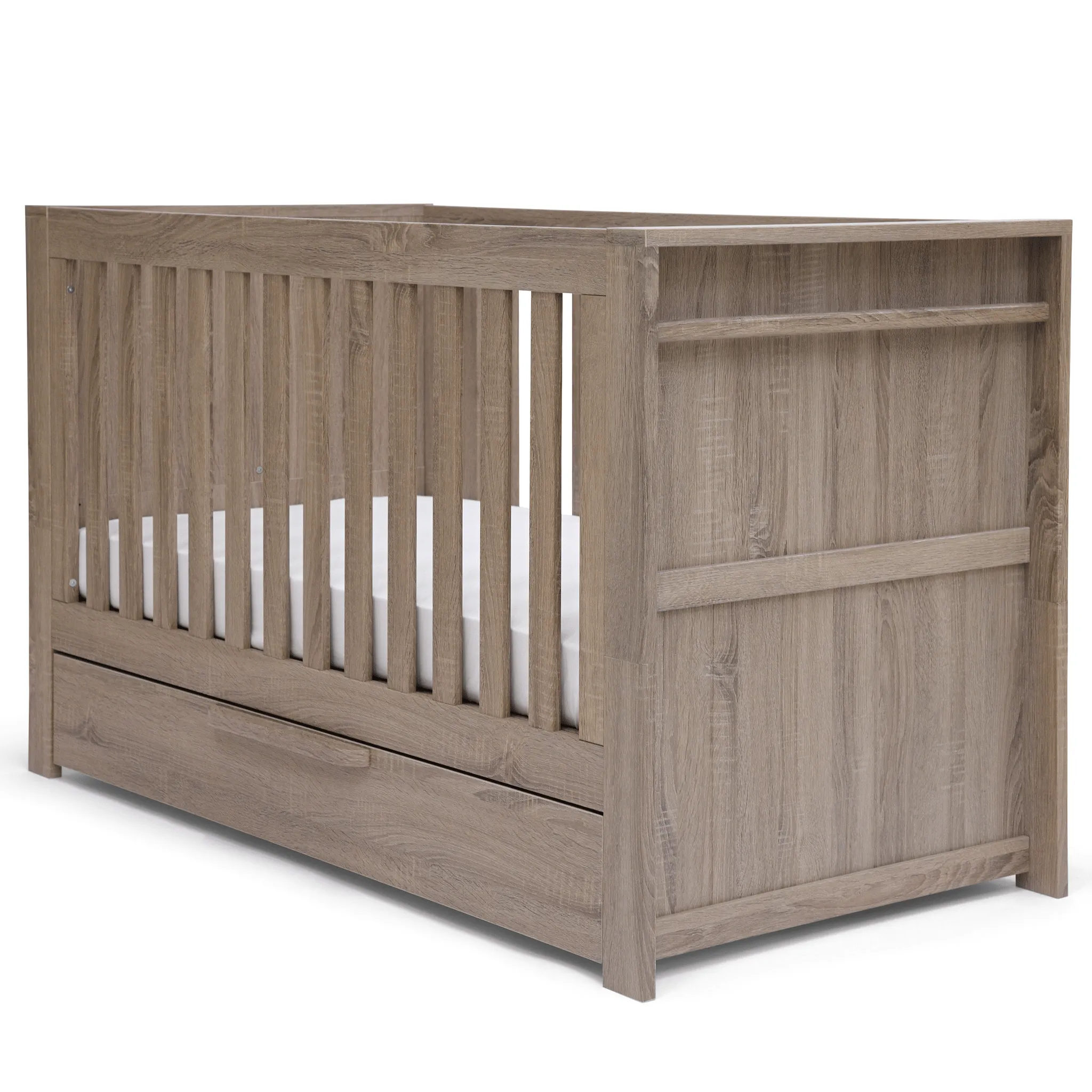 Mamas & Papas Franklin 3 Piece Cotbed Range Grey Wash