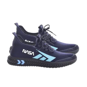 Men's Breathable steel Athlelic Sneakers Shoes,Navy