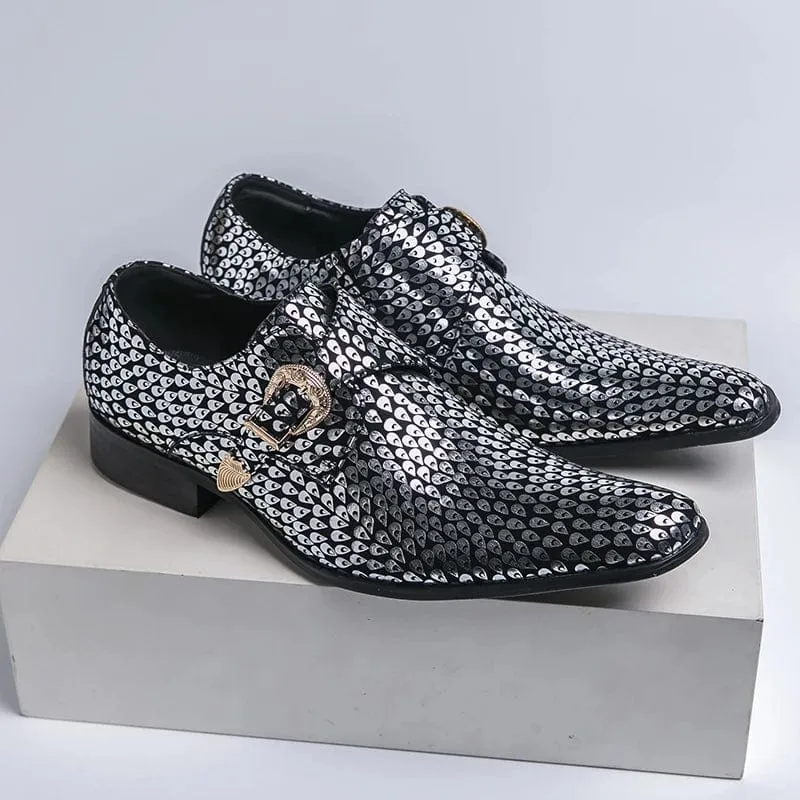 Men's Chelsea Dress Shoes: Slip-On Party Loafers for Formal Events and Weddings