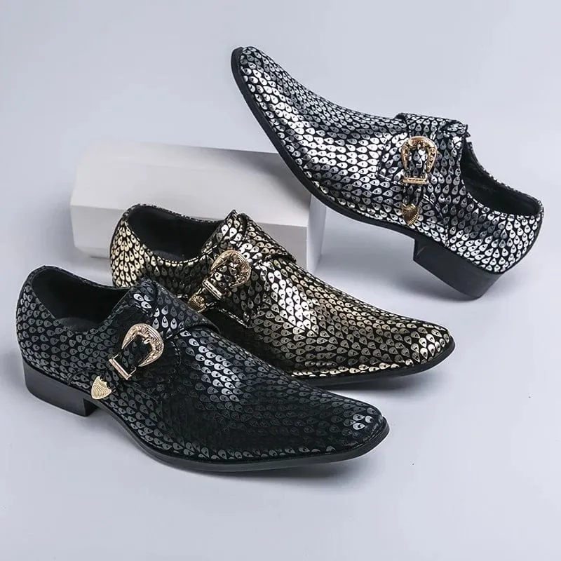 Men's Chelsea Dress Shoes: Slip-On Party Loafers for Formal Events and Weddings