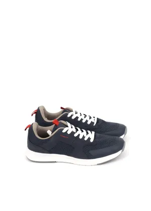 Men's Textured Trainers,Navy