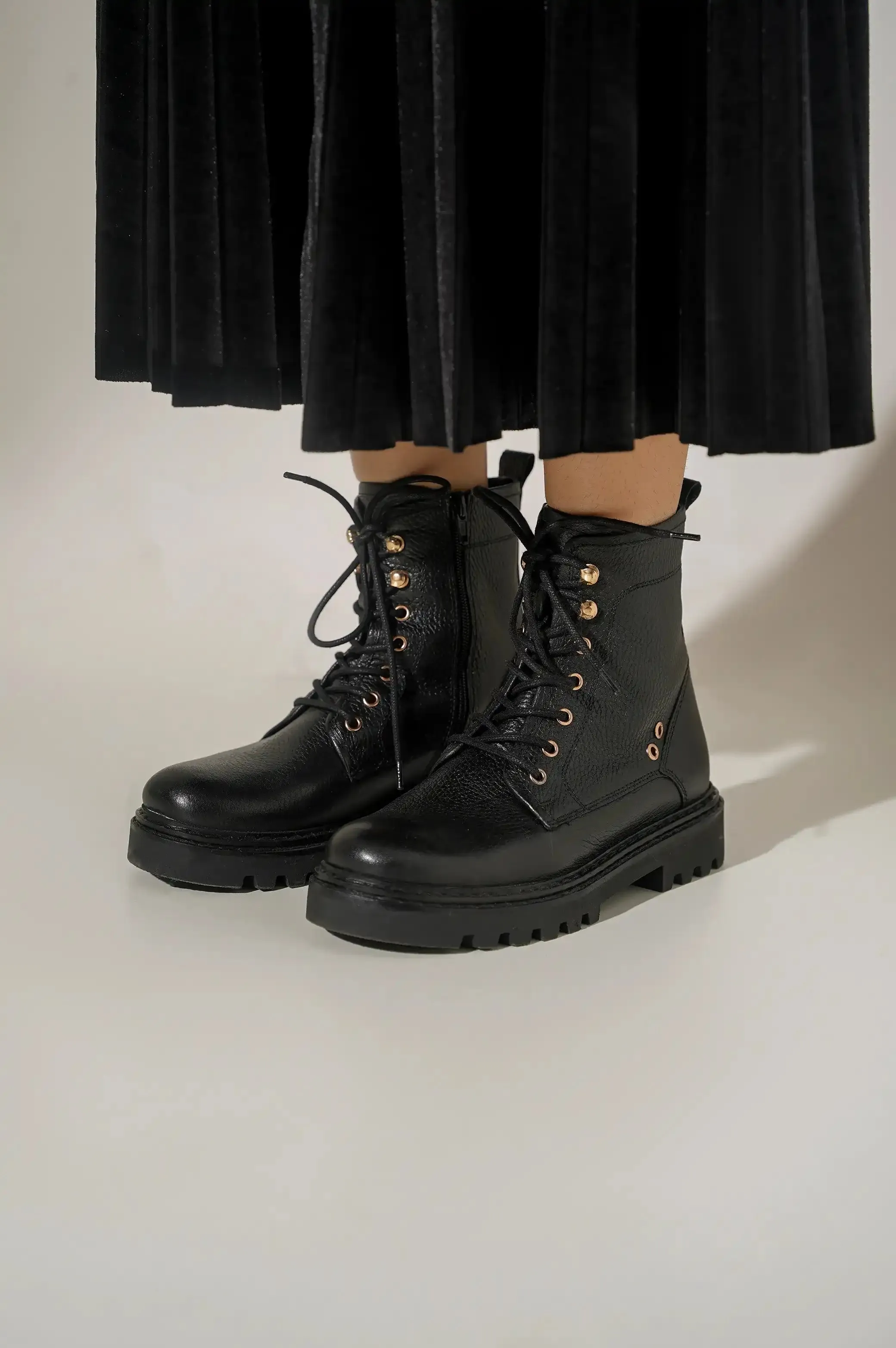 MIDNIGHT BIKER BOOT