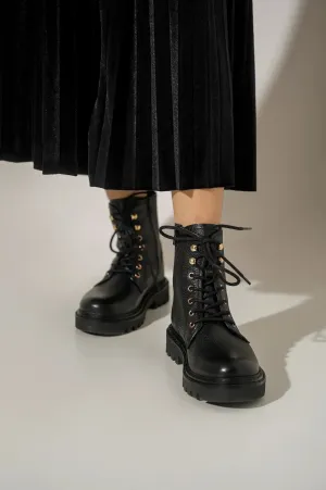 MIDNIGHT BIKER BOOT