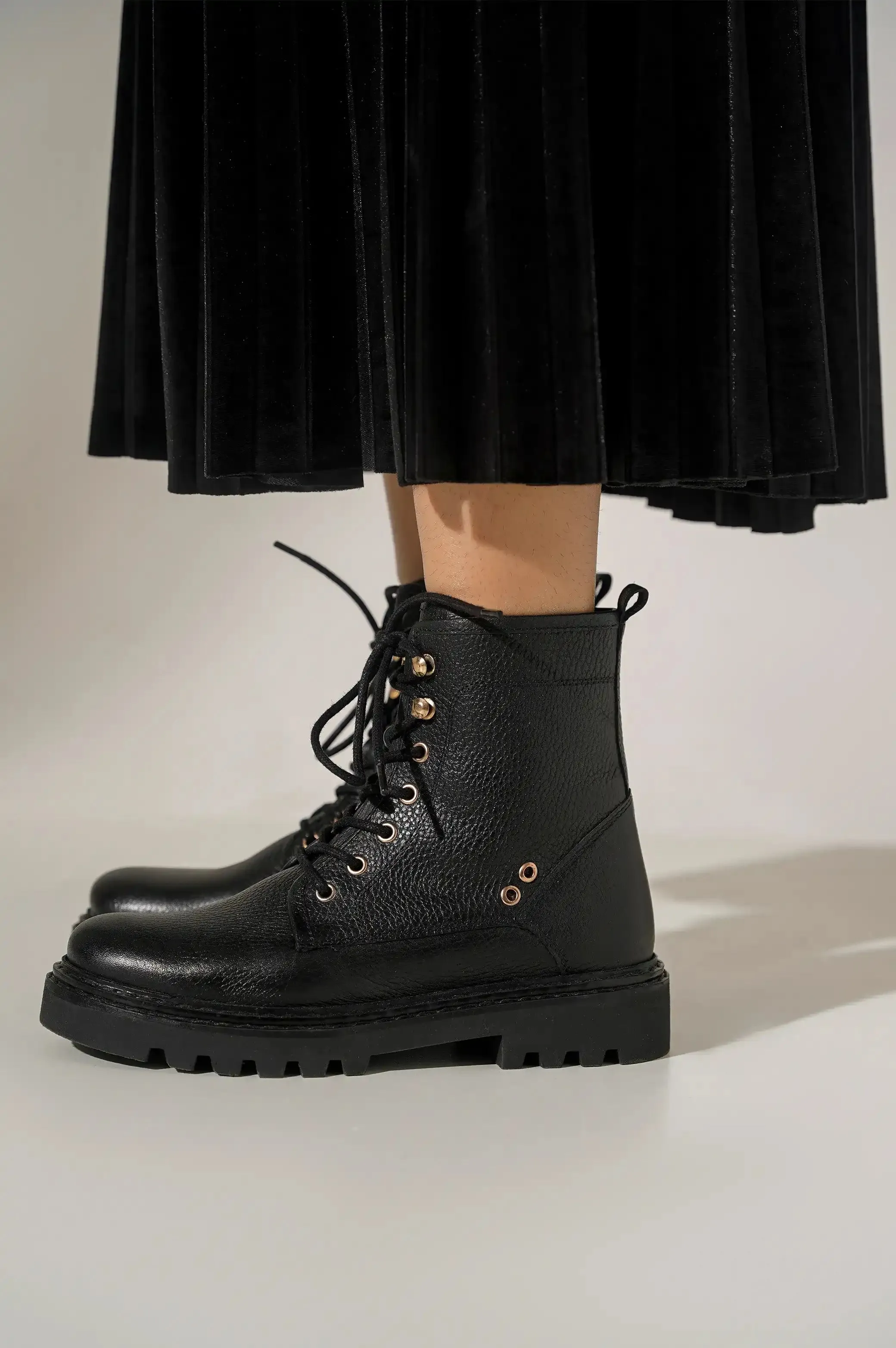 MIDNIGHT BIKER BOOT