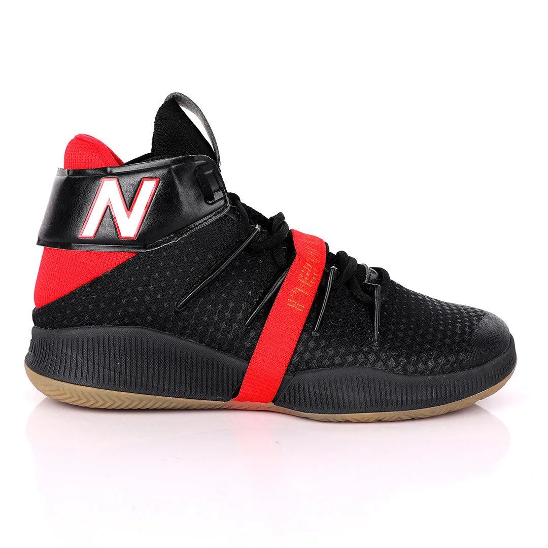 NB Omn1 Playoffs Nba Men Basketball Black and Red Sneakers