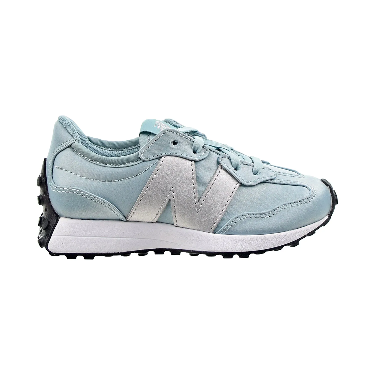 New Balance 327 Little Kids' Shoes Teal Blue-Silver