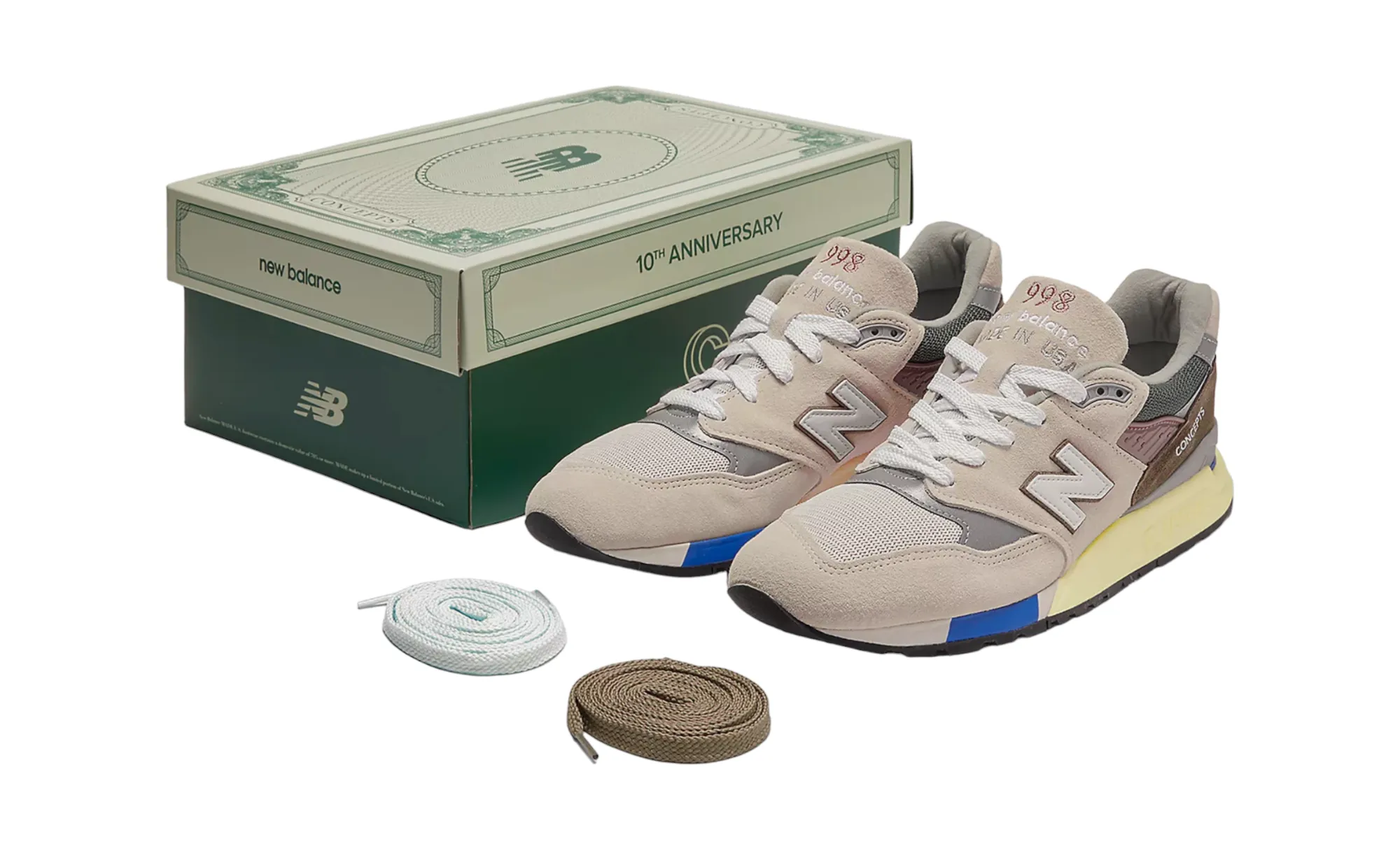 NEW BALANCE 998 MIUSA CONCEPTS C-NOTE 10TH ANNIVERSARY (2023)