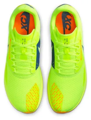 Nike Rival XC 6 Yellow Blue Orange Men's Track & Field Shoes