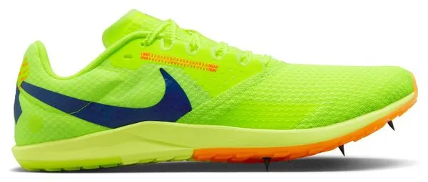 Nike Rival XC 6 Yellow Blue Orange Men's Track & Field Shoes