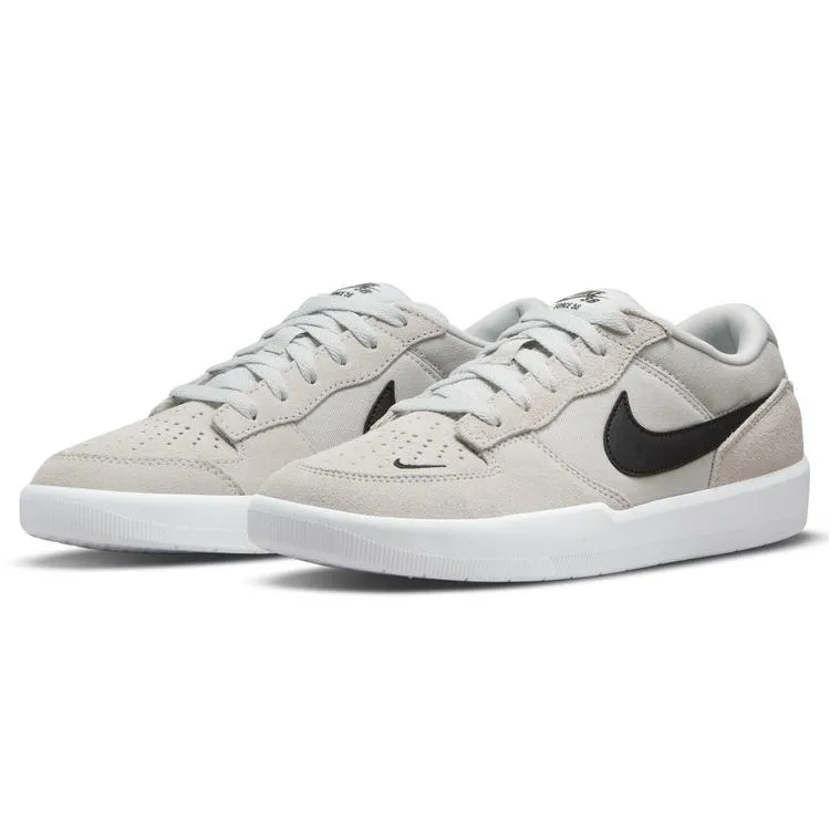 Nike SB Force 58 Skateboard Shoe - Photon Dust/Black-Photon Dust-White