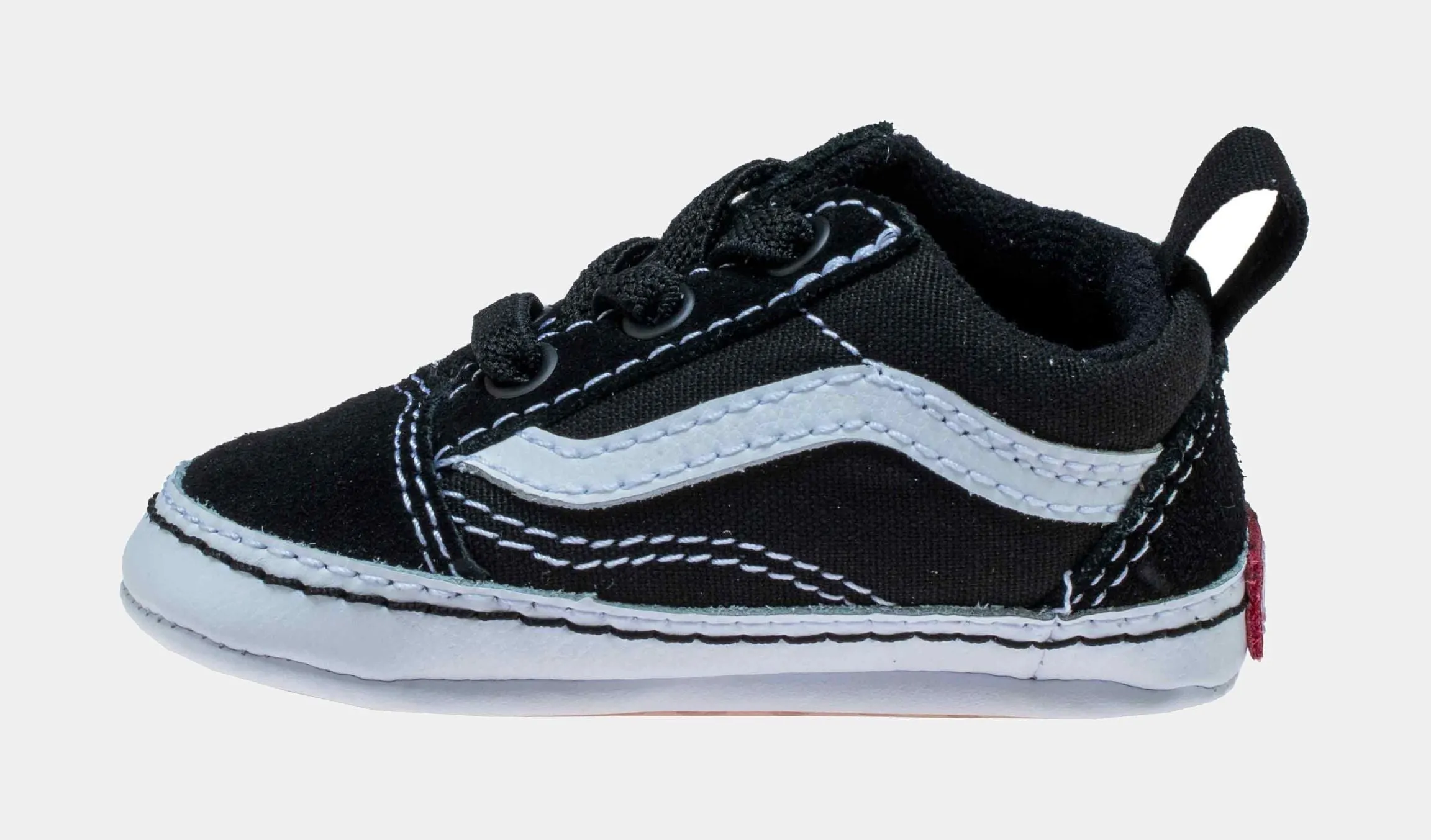 Old Skool Crib Skate Shoes (Black/White)