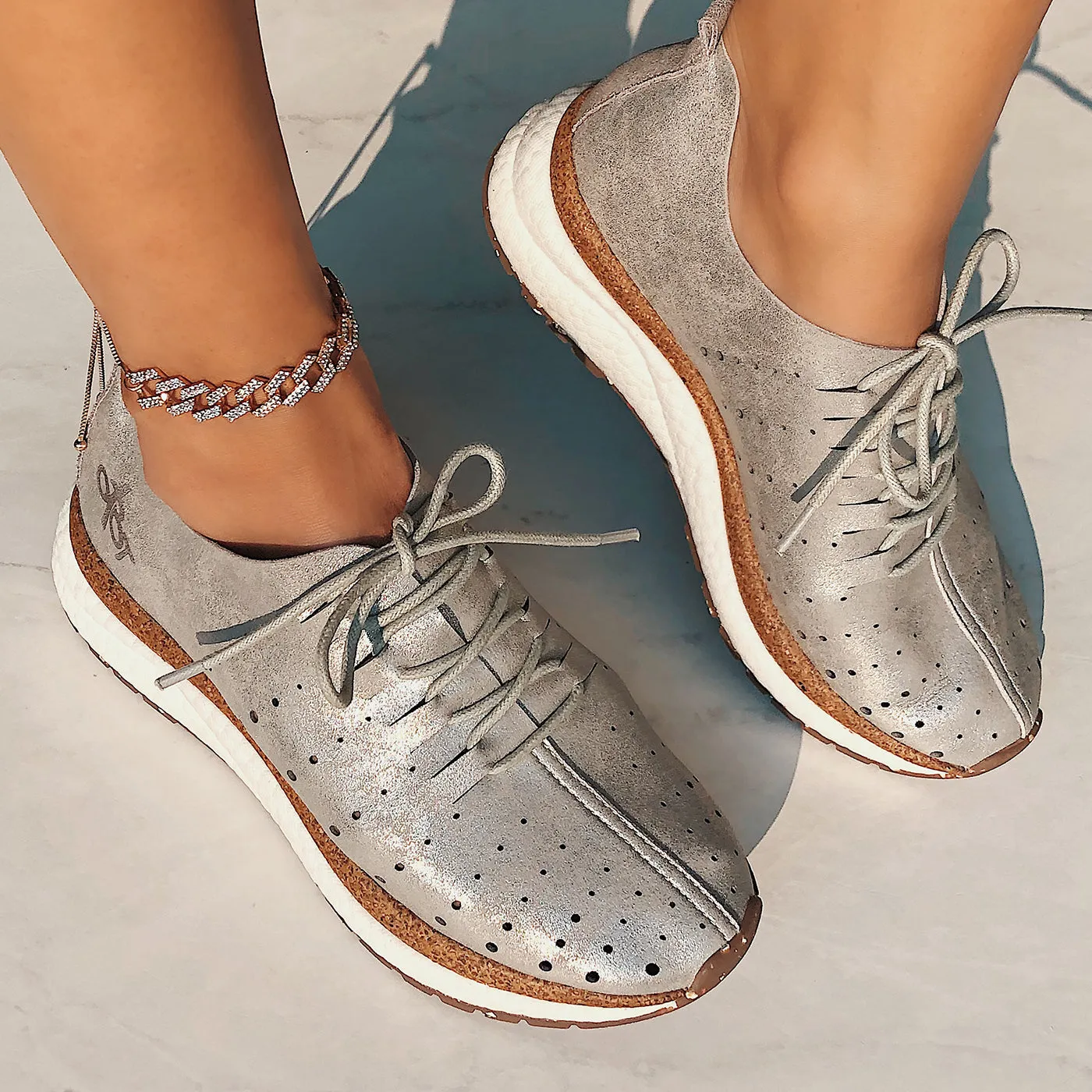 OTBT - ALSTEAD in Silver Sneakers