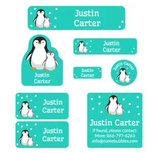 Penguins Mega Daycare Labels Pack