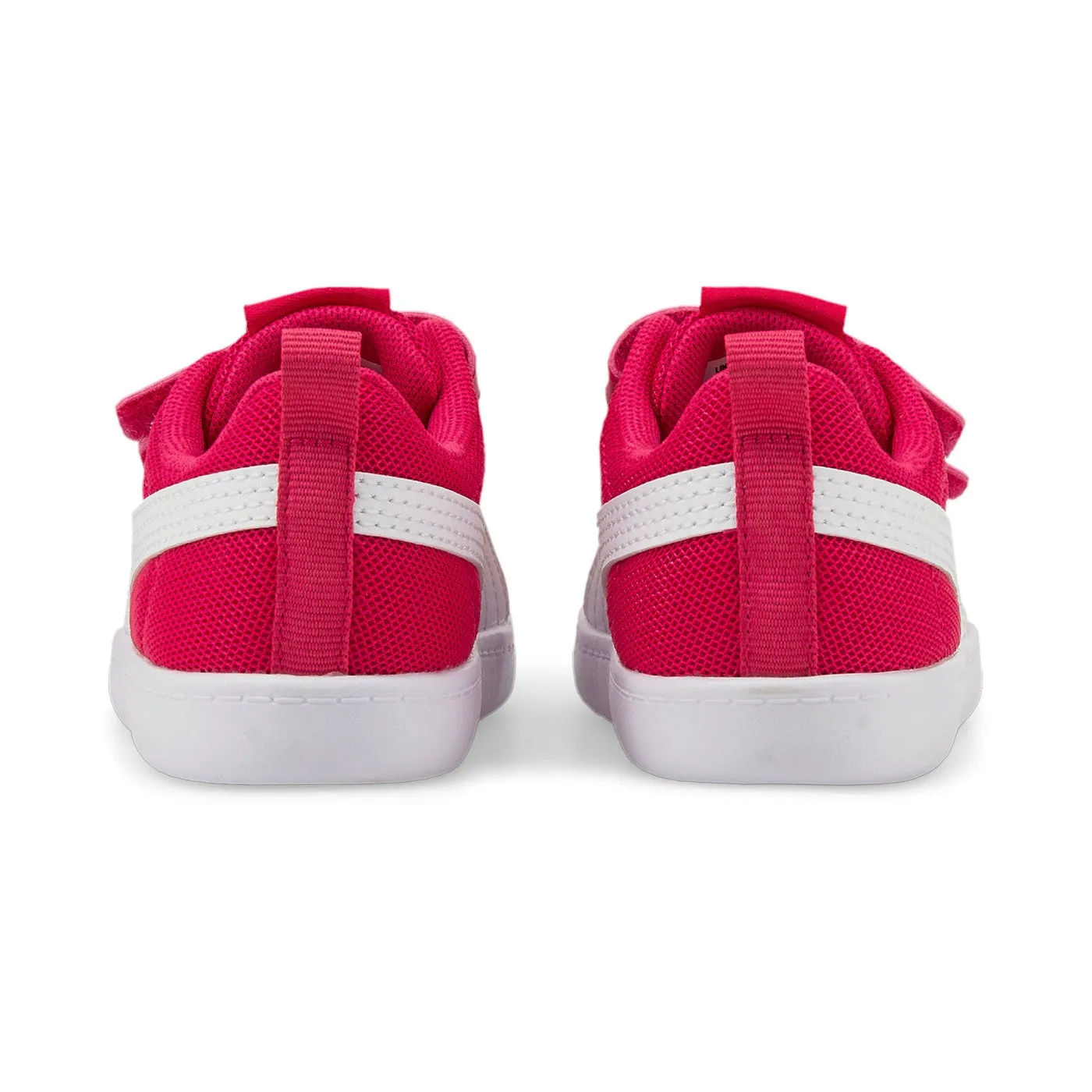 Puma sneakers da bambina con chiusura con strappo Courtflex V2 Mesh V Inf 371759 11 fucsia