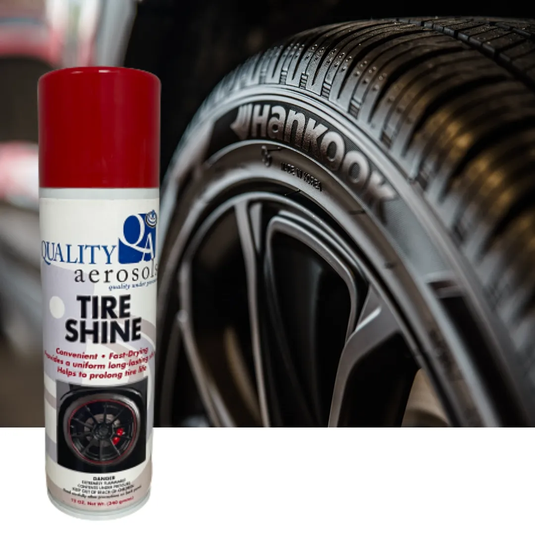 Quality Aerosols Touchless Tire Shine