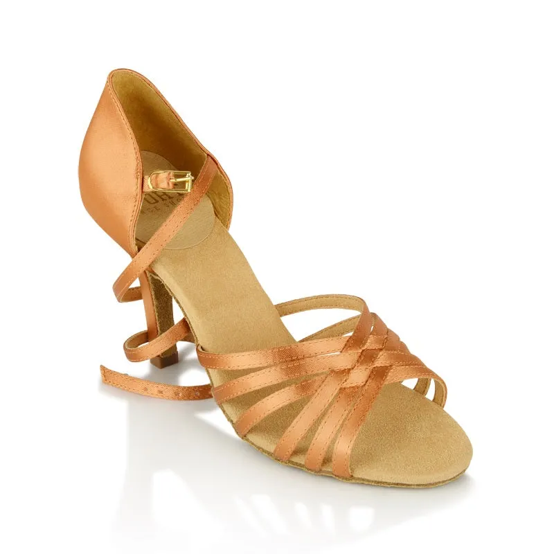 Ray Rose (Art Sport), Selene 865, Light Tan Satin, 2.75” Straight Heel