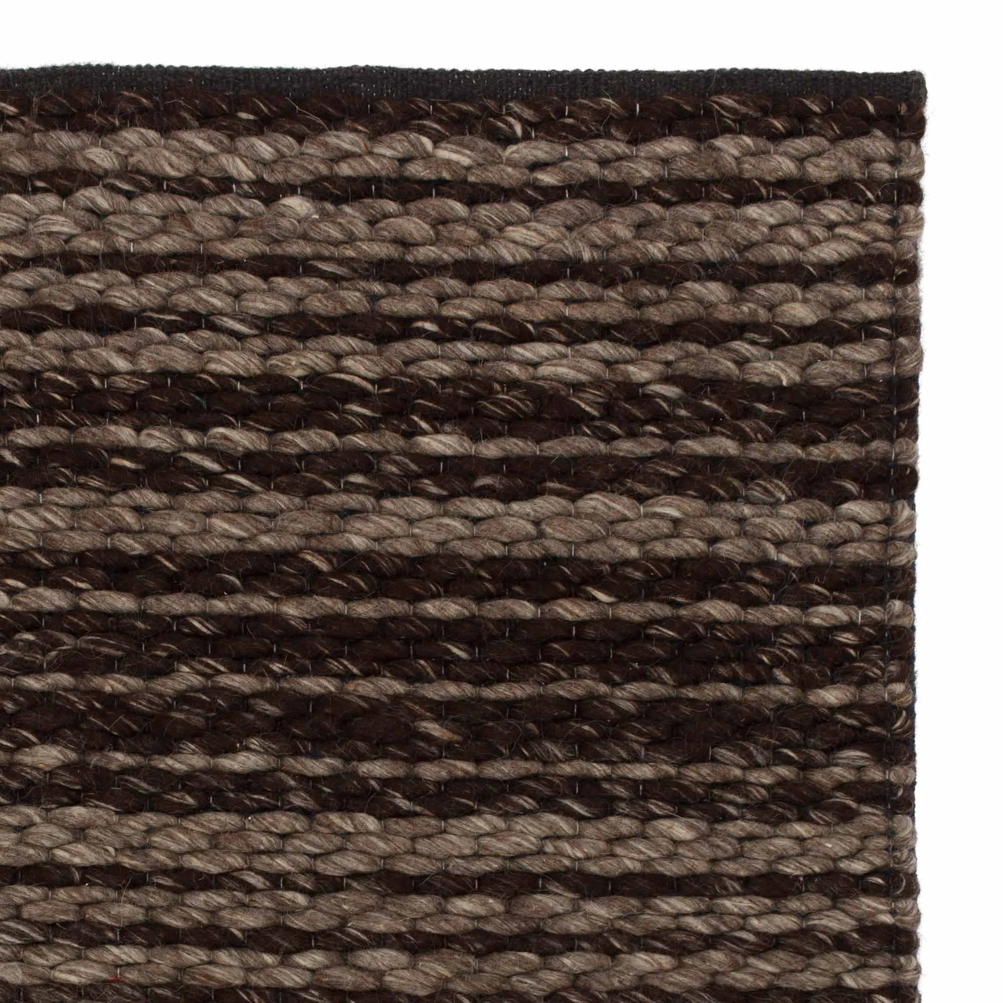 Romo Rug [Light brown/Brown]