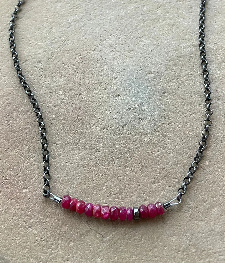 Rose Hips Layering Necklace