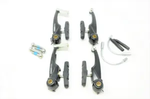 Set Tektro 310 Compact Alloy V Brake Linear Pull Brakes, Great Quality & Price Black