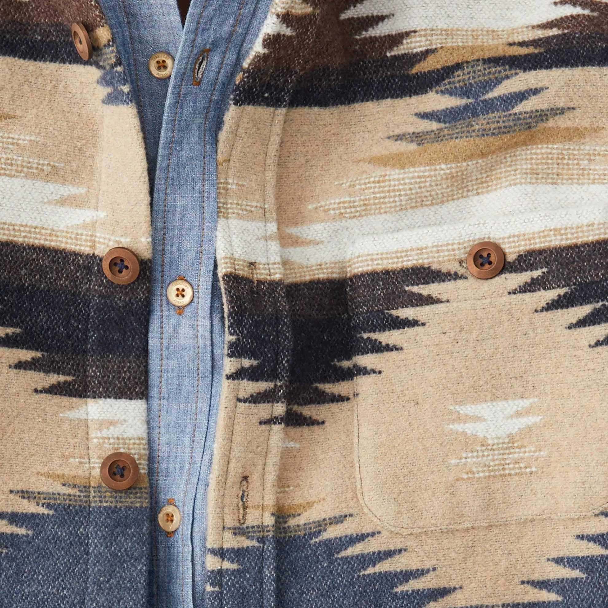 Sierra Madre Wool Blanket Overshirt