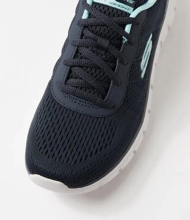 SKECHERS 150141 TRACK NEW STAPLE NAVY AQUA