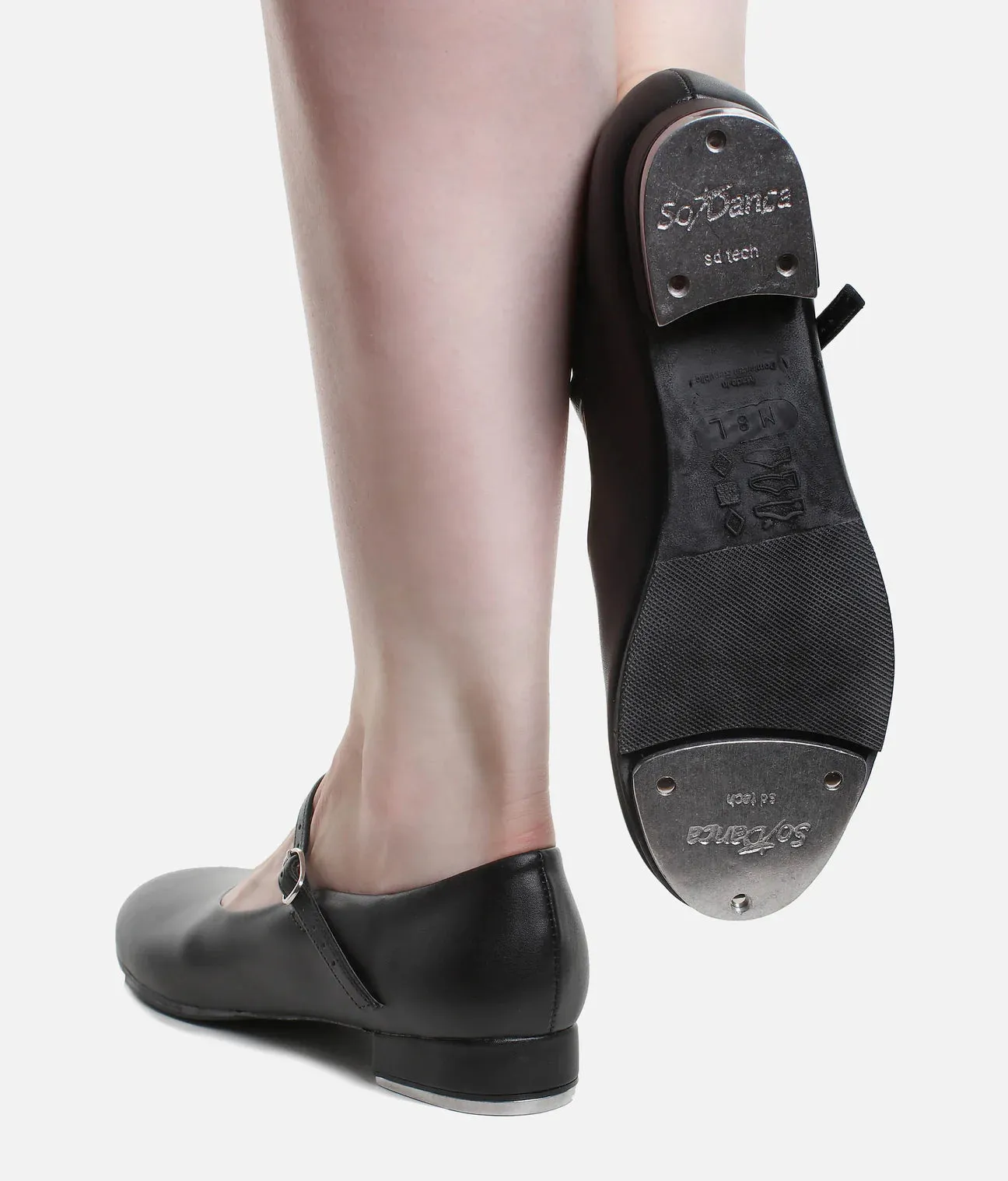 SoDanca Low Heel Buckle Tap Shoe