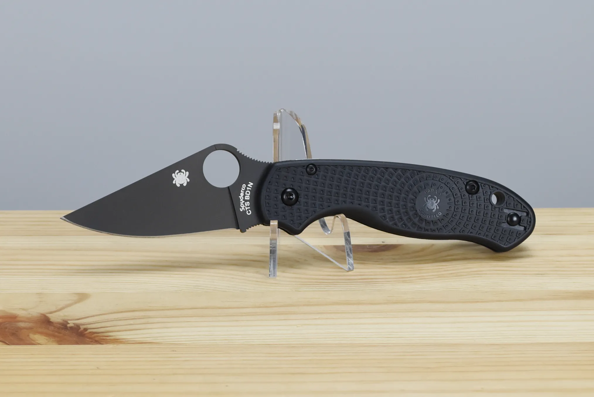 Spyderco C223PBBK Para 3 (Black Blade)