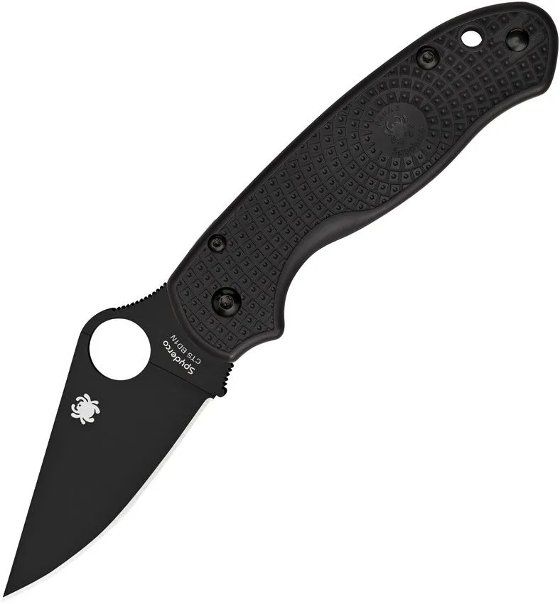 Spyderco Para 3 Lightweight C223PBBK Compression Lock Knife FRN (2.92" DLC CTS BD1N)