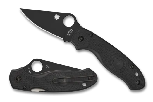 Spyderco Para 3 Lightweight C223PBBK Compression Lock Knife FRN (2.92" DLC CTS BD1N)