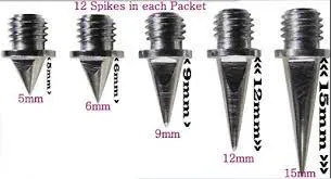 Stainless Steel Replacement Cross Country Spike Pins