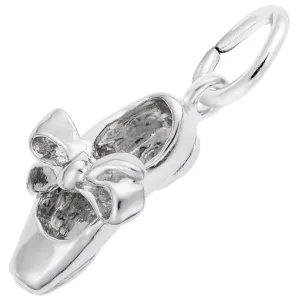 Sterling Silver Tap Shoes Charm