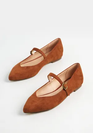 Suede Persuasion Ballet Flat