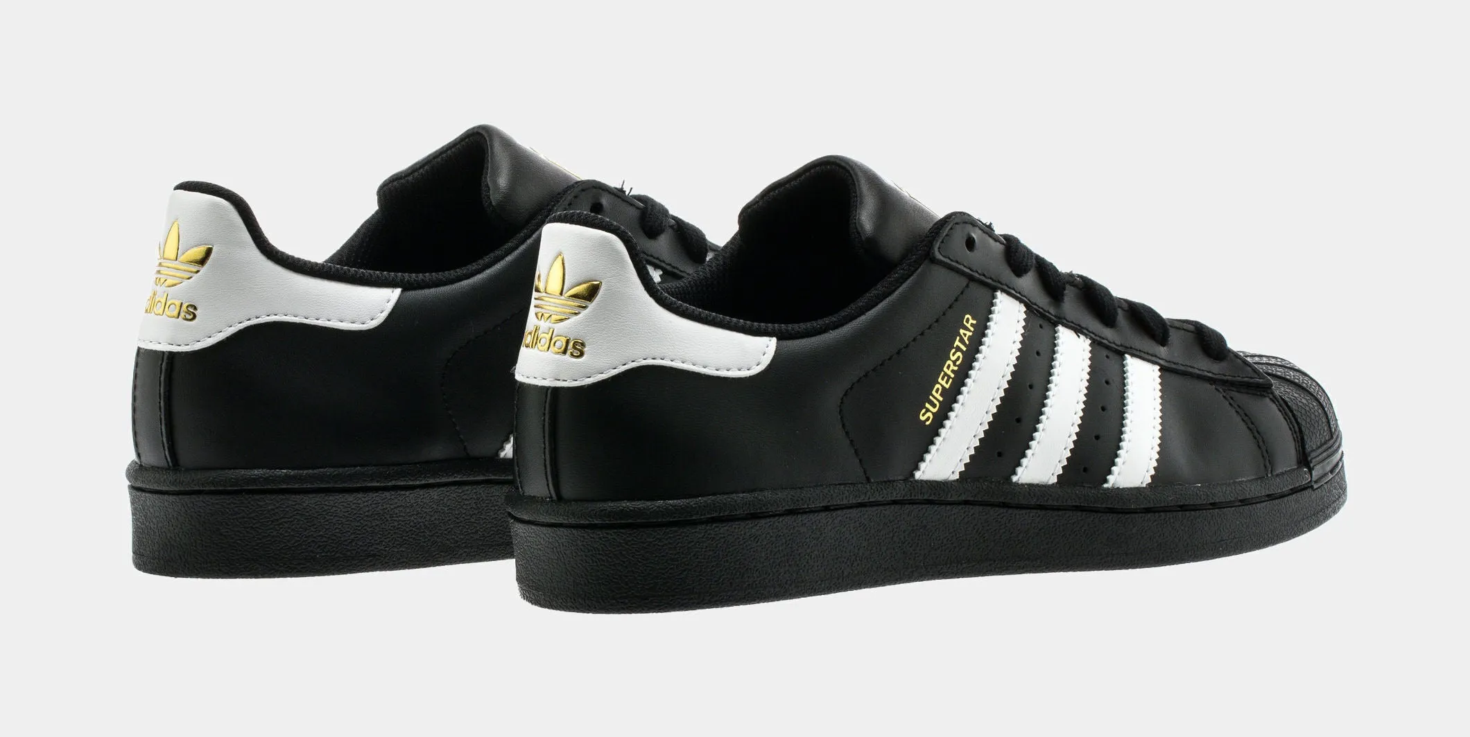 Superstar Original Shell Toe Grade School Lifestyle Shoe (Core Black/White)