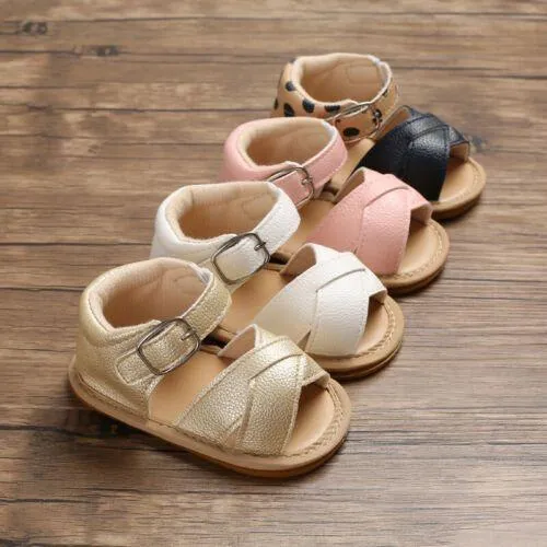 Toddler Baby Boy Girl Sandals Newborn Children Leather Casual Shoes TCSCOS25