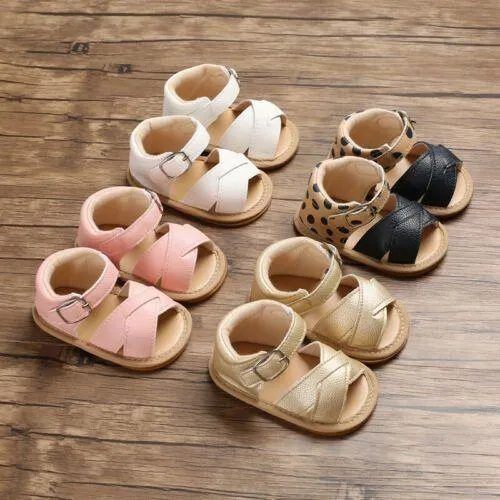 Toddler Baby Boy Girl Sandals Newborn Children Leather Casual Shoes TCSCOS25