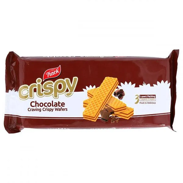 TRACK CRISPY CHOCOLATE CRAVING WAFERS 75GM