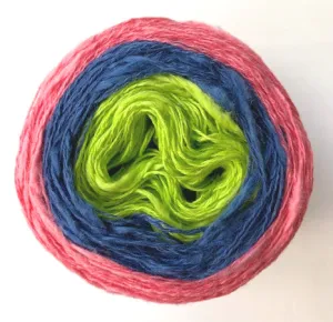 Trio yarn cakes