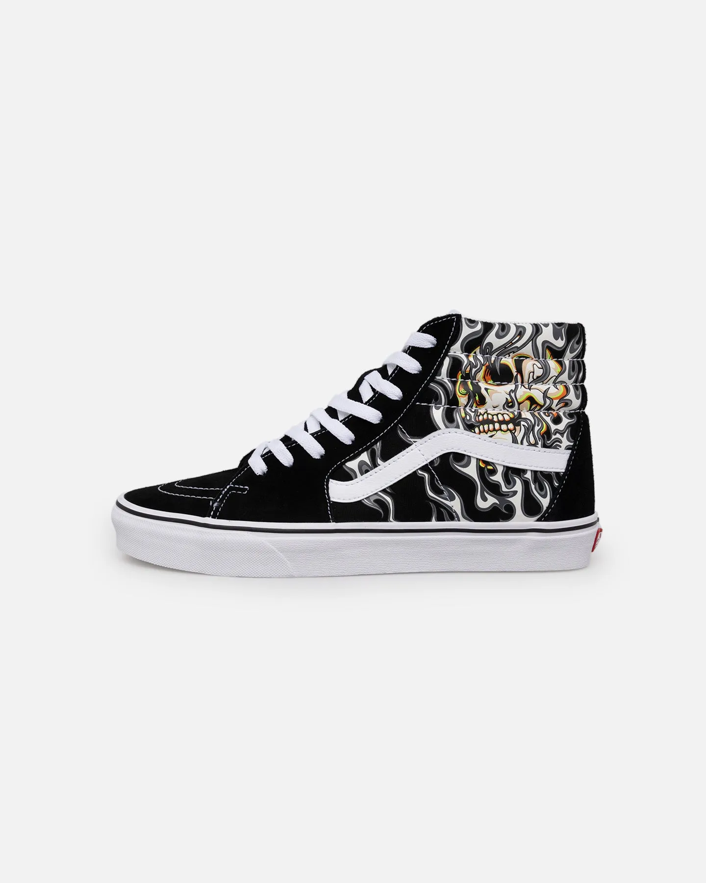 Vans Sk8-Hi Flame Skull Black/True White