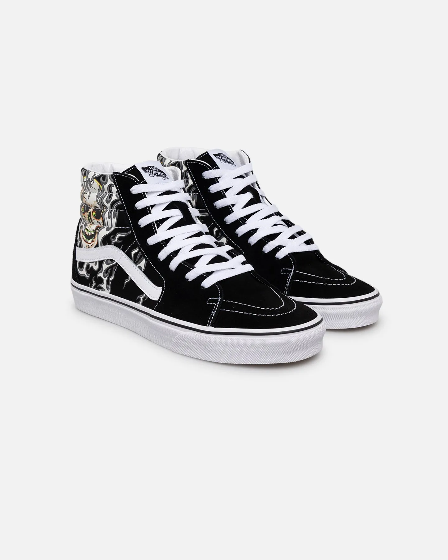 Vans Sk8-Hi Flame Skull Black/True White