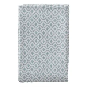 Viana Cotton Quilt [Grey green/White]