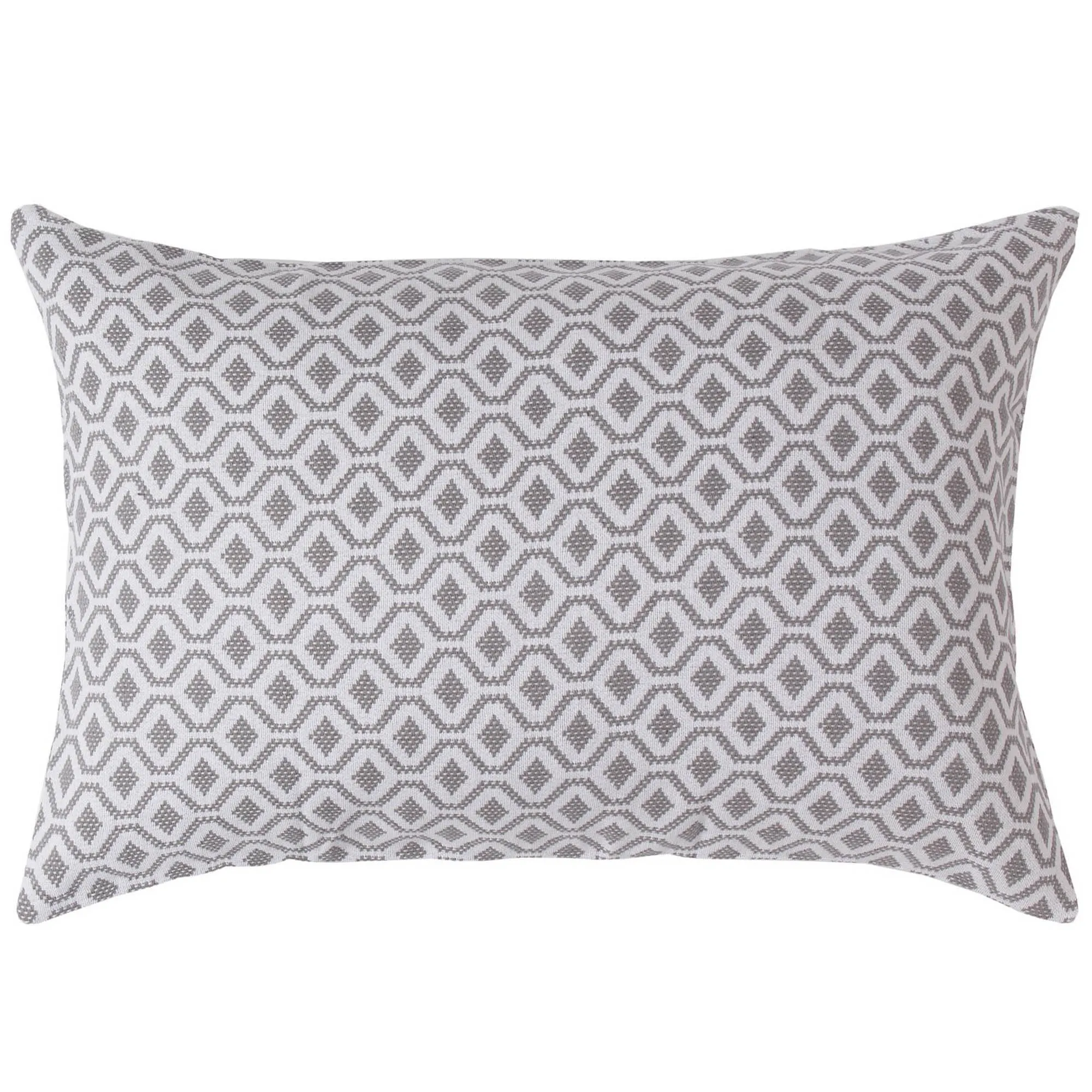 Viana Cotton Quilt [Grey/White]